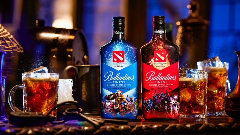 Enjoy The Dota 2 10th Anniversary with Limited Edition Ballantine's Whisky